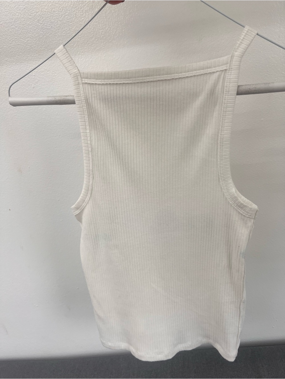 NEW Free People  Ribbed White Tank Top - Women